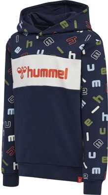 Hummel Kinder Letters Hoodie Black Iris