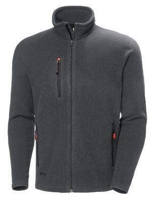 Helly Hansen Jacke 72026 Oxford Fleece Jacket 970 Dark Grey