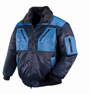 teXXor Piloten-Jacke Oslo Marine/Kornblau