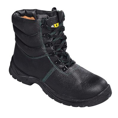 teXXor Sicherheitsstiefel S3-Winterschnürstiefel Ranger Schwarz/Grün