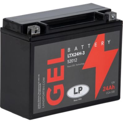 Batterie 12V 24Ah für Motorrad Startbatterie MG LTX24H-3