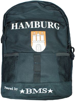 BMS Rucksack "Hamburg" Schwarz