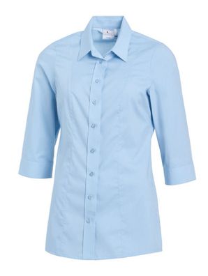 Leiber Damen Bluse mit 3/4 Ärmel 08/1237/05 Hellblau