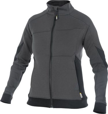 Dassy Sweatshirt für Damen Velox Women COPES86 Anthrazitgrau/Schwarz