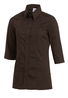 Leiber Damen Bluse mit 3/4 Ärmel 08/1237/39 Chocolate