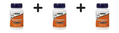 3 x Now Foods Glutathione 250mg (60)