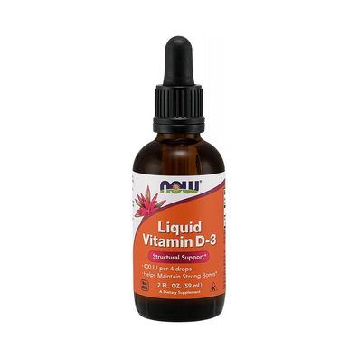 Now Foods Liquid Vitamin D3 (59ml)