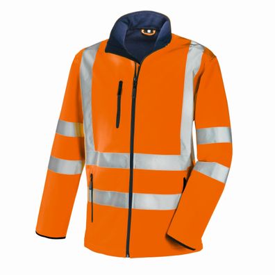 teXXor Warn-Wetterschutz-Softshelljacke Niagara Leuchtorange