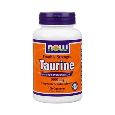 Now Foods Taurine 1000mg (100)