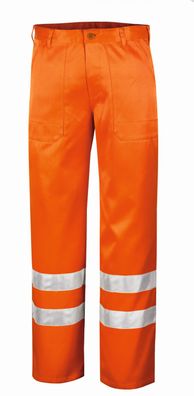 teXXor Warnschutz-Hose Quebec Leuchtorange