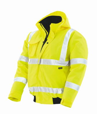 teXXor Warn-Wetterschutz-Pilotenjacke Whistler Leuchtgelb