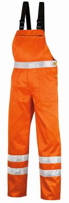 teXXor Warnschutz-Latzhose Hamilton Leuchtorange