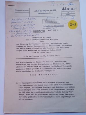 DDR MdI Instruktion Nr.28/80