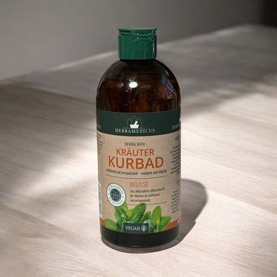 Herbamedicus Kräuterbad 500ml Kräuter Kurbad Melisse 500 ml