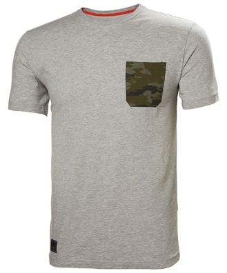 Helly Hansen T-Shirt 79246 Kensington T-Shirt 931 Grey Melange Camo