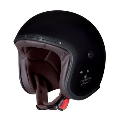 Caberg Motorrad Helm Jethelm Freeride matt Black