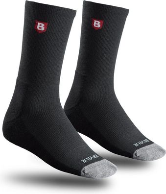 Brynje Socke All Year, 3er Pack Schwarz