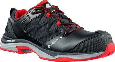 Albatros Sicherheitsschuhe Ultratrail Low S3 ESD HRO SRC Schwarz/Rot