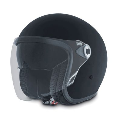 Premier Motorrad Helm Vangarde Jethelme U9 Bm Black