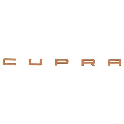 Original CUPRA Schriftzug Heckklappe Tuning Emblem kupfer 5FA853687G7MJ