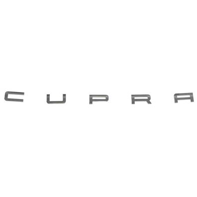 Original CUPRA Schriftzug Heckklappe Tavascan Emblem silber/grau 11H853687D7SP