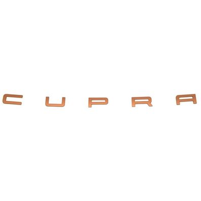 Original CUPRA Schriftzug Heckklappe Tavascan Emblem kupfer 11H8536877MJ