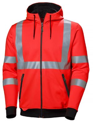 Helly Hansen Hoodie / Sweatshirt 79094 Addvis Zip Hoodie 160 Red