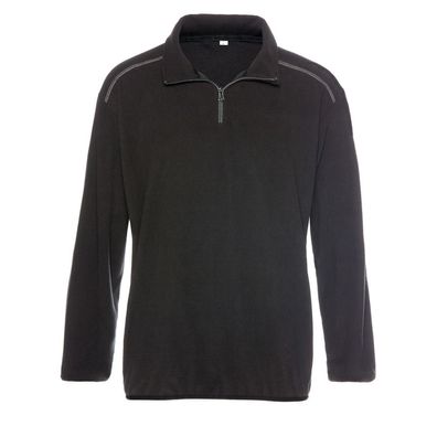 teXXor Mikrofleece-Pullover Stavanger Schwarz