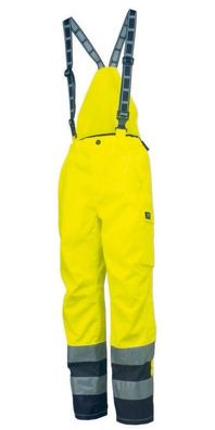 Helly Hansen Shorts / Hose 71475 Potsdam Pant 369 EN471 Yellow/Charcoal