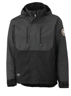 Helly Hansen Jacke 76201 Berg Jacket 979 Black/ Dark Grey