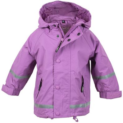 BMS Kinder Regenjacke Kids Jacke Räuberwald Pro Flieder