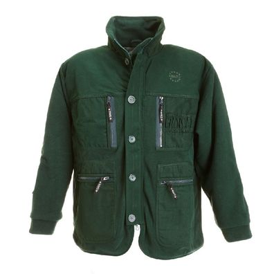 BMS Hunters Fleece Micro Jacke Flaschengrün