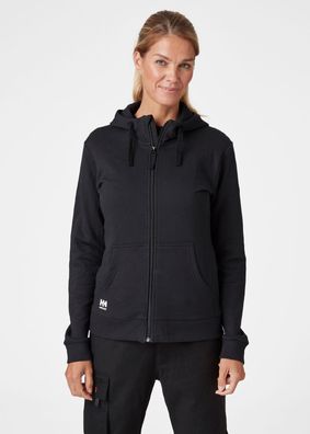 Helly Hansen Female Hoodie / Sweatshirt 79217 W Manchester Zip Hoodie 990 Black