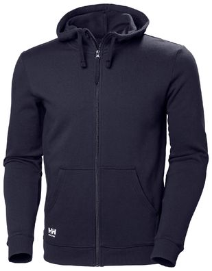 Helly Hansen Hoodie / Sweatshirt 79216 Manchester Zip Hoodie 590 Navy