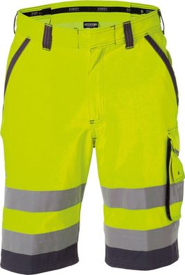 Dassy Warnschutz-Shorts Lucca PESCO74 Neongelb/Zementgrau