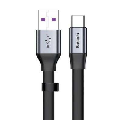 Baseus Einfaches Flachkabel USB / USB Type C SuperCharge 5A 40W Quick Charge 3.0