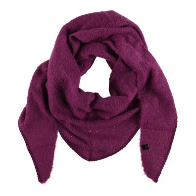 XXL Schal Damen Frauen Halstuch Dreiecksschal Strickschal Winterschal einfarbig