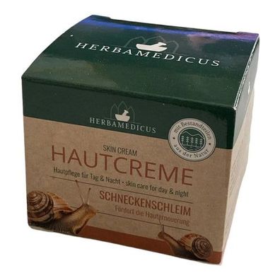 Herbamedicus Hautcreme Schneckenschleim 50 ml