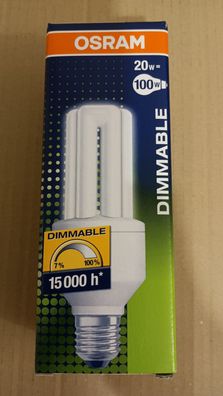 Osram Dulux EL dim 20w/827 220-240V 160mA 50/60Hz Made in Germany CE