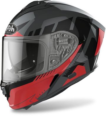 Airoh Integralhelm Spark Rise Red Gloss