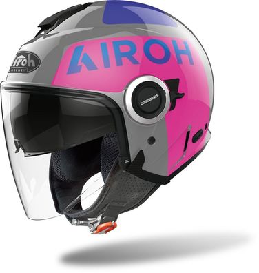 Airoh Integralhelm Helios Up Pink Gloss