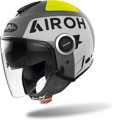 Airoh Integralhelm Helios Up Grey Matt