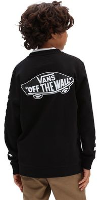 Vans Jungen Kids Sweatshirt By Exposition Check Crew Boys Black