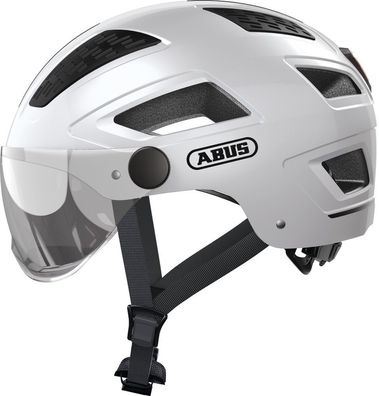 ABUS Fahrradhelm Hyban 2.0 ACE Urban 86997P Polar White