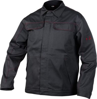 Dassy Flammhemmende Arbeitsjacke Montana CO73 Schwarz