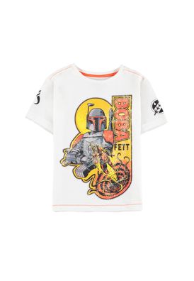 Boba Fett - Legend - Boys Short Sleeved T-Shirt White