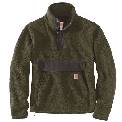 Carhartt Hoodie / Sweatshirt Relaxed Fit Fleece Pullover Basil Heather