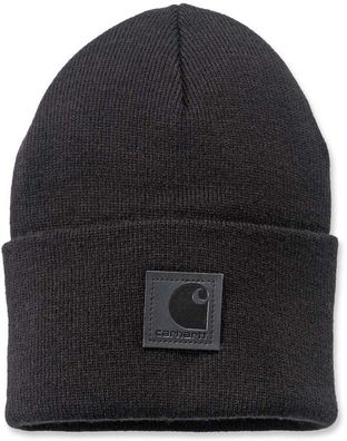 Carhartt Herren Mütze Black Label Watch Hat Black