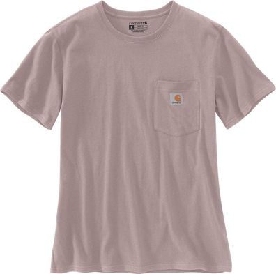 Carhartt Damen Workw Pocket S/S T-Shirt Mink