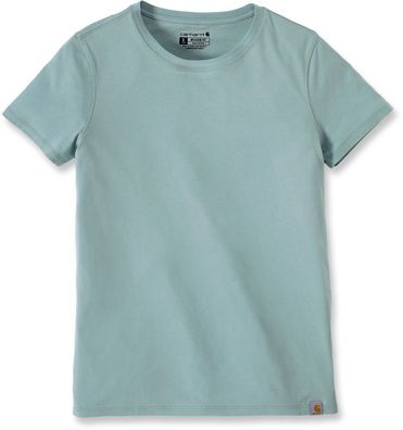 Carhartt Damen Lightweight S/S Crewneck T-Shirt Blue Surf